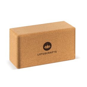 LOTUSCRAFTS Yoga kork Blok 7,5 cm  