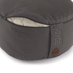 CALM meditation s�t med rund meditationspude, Dark Grey