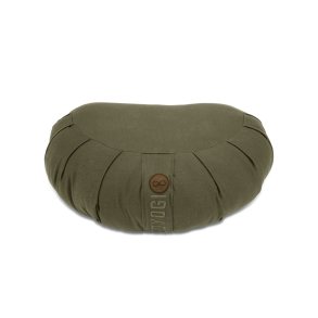 CALM halvmne meditationspude, Dark Olive