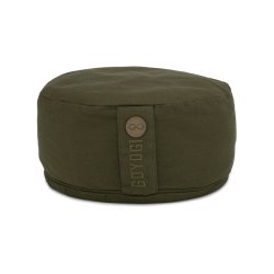 CALM meditation s�t med rund meditationspude, Dark Olive