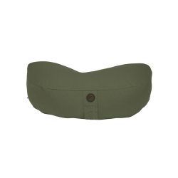 CALM halvmne meditationspude, skr, Dark Olive