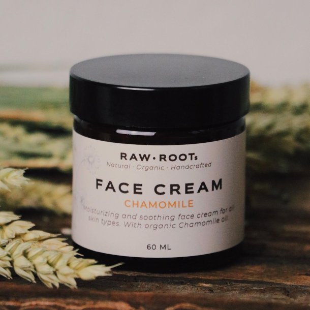 RAW ROOTs Ansigts Creme med Kamille, 60 ml