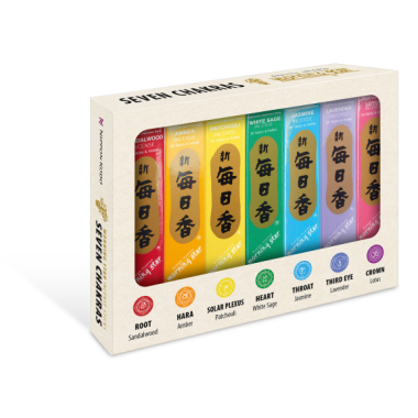 Chakra r�gelse, 7x50 stk. Morning Star r�gelse