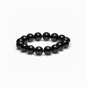 So Chunky Black Onyx krystalarmbnd
