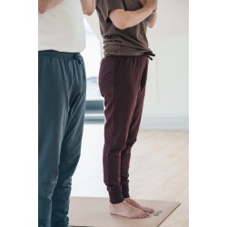 Yogamii MUDRA herre yogabukser - Dark plum