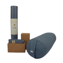 Yogaudstyr startpakke stor - Cornflower