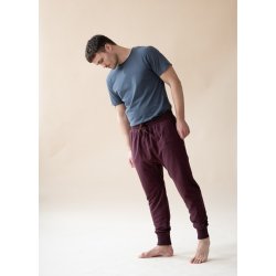 Yogamii MUDRA herre yogabukser - Dark plum