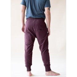 Yogamii MUDRA herre yogabukser - Dark plum