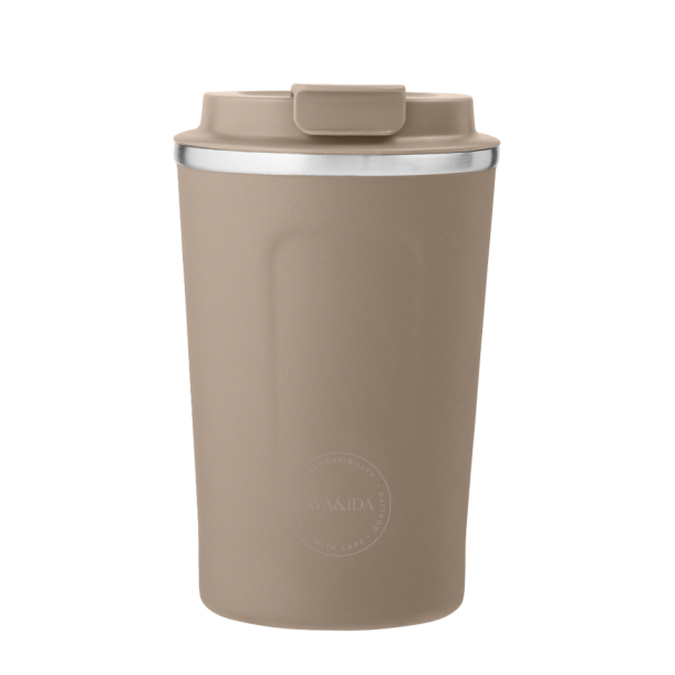 AYA&IDA CUP2GO, 380 ml - Dusty Brown