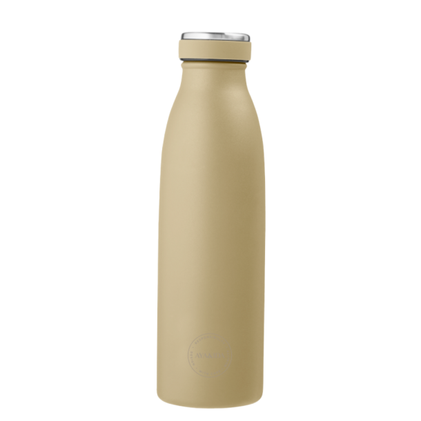 AYA&IDA dricksflaska, 500 ml - Dusty Yellow