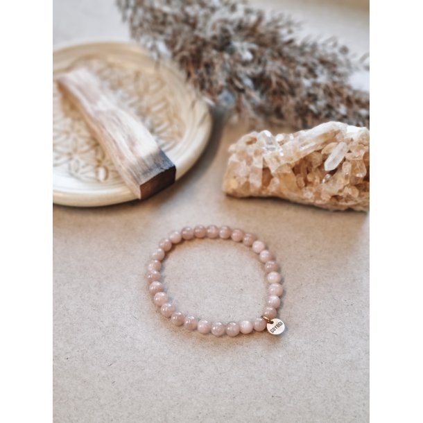 OPTIMISME krystalarmbnd, Sunstone