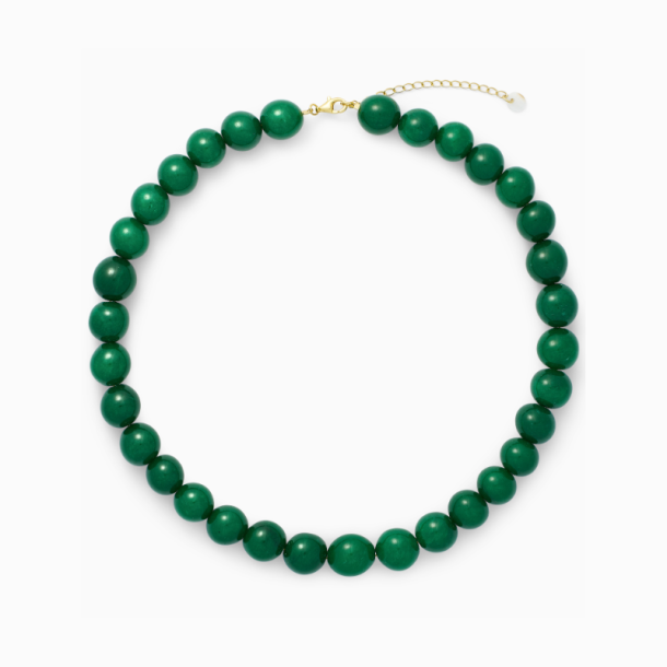 So FARO grn jade kristall halsband