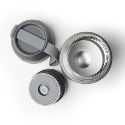 AYA&IDA  FOOD'ie termo madbeholder, 500 ml - Dark Grey