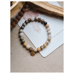 FORANDRING krystalarmb�nd, Bambus jaspis 