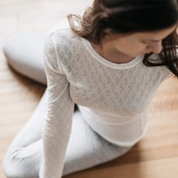 GAI+LISVA  Fermi Silk bluse - Off White