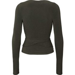 Anne wool sl om bluse - Beluga