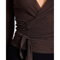 Anne wool sl om bluse - Mulch