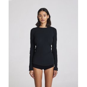 GAI+LISVA THYRA cotton bluse - Sort