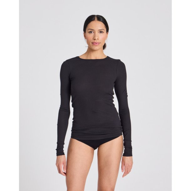 LISE Cotton Top, black by LISVA