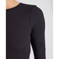 LISVA LISE cotton top, Svart