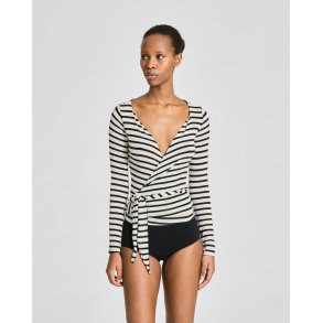 ANNE sl� om bluse, Stripe fra LISVA