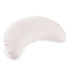 Meditationspude halvmne 12 cm, kologisk - Natur