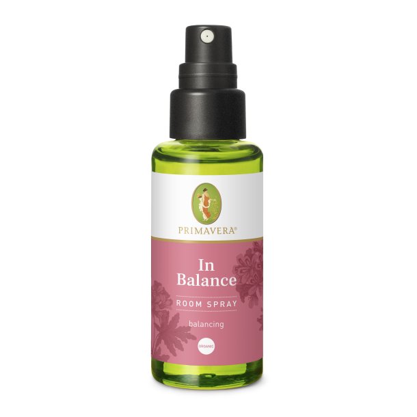 IN BALANCE Room Spray, kologisk aromaterapi