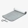 Yoga matta, ull 75x200 cm  - Ljus gr�