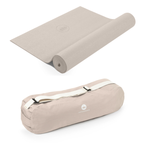 MUDRA yogamtte + PUNE taske - Light Taupe