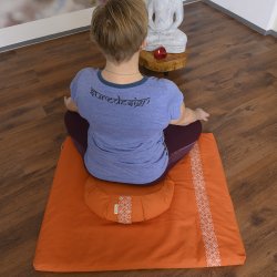 Samarali Meditationsmtte - Orange