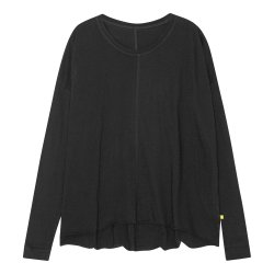 Yogamii LION DRAPY yoga bluse, kologisk - Black