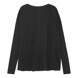 Yogamii LION DRAPY yoga bluse, kologisk - Black