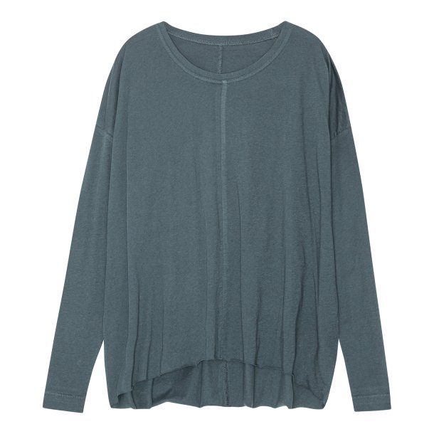 Yogamii LION DRAPY Yoga Blus, ekologisk - Dusty Blue