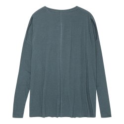 Yogamii LION DRAPY yoga bluse, kologisk - Dusty Blue