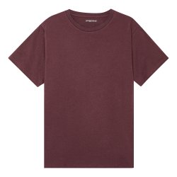 Yogamii SHIVA herre yoga T-shirt, �kologisk - Dark Plum