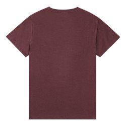 Yogamii SHIVA herre yoga T-shirt, �kologisk - Dark Plum