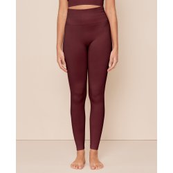 Moonchild Soft Rib Yoga Legging - Burgundy