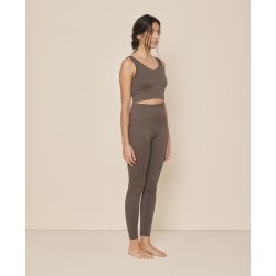 Moonchild Soft Rib Yoga Legging - Coco Powder