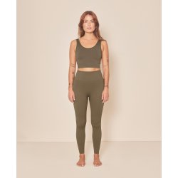Moonchild Soft Rib Yoga Legging - Olive