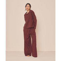 Moonchild Sweat Pants, Burgundy