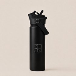 Moonchild Align Drinking Bottle, Black