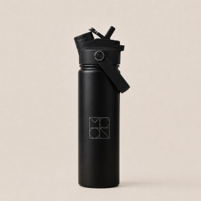 Moonchild Align Drinking Bottle, Black