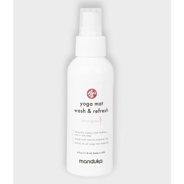 Manduka Yoga Mat Wash & Refresh, 118 ml - Lemongrass