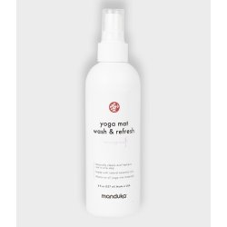 Manduka Yoga Mat Wash &amp; Refresh, 237 ml - Lemongrass