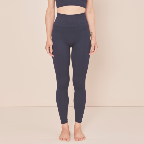 Moonchild Soft Rib Yoga Legging - Navy Blue