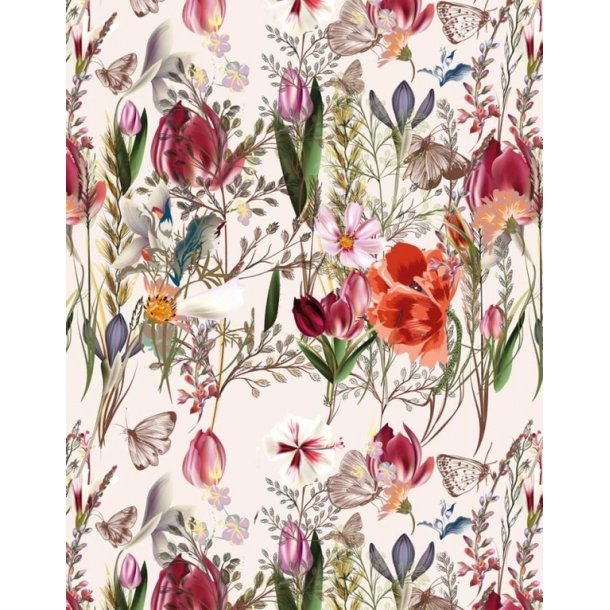 Notesbog, Blomster &amp; sommerfugle