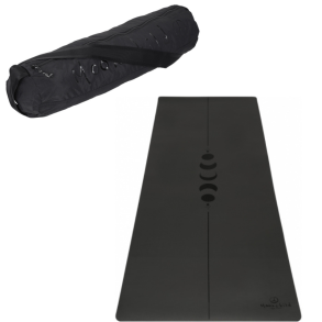 Moonchild STAY GROUNDED yogamtte, onyx black + taske