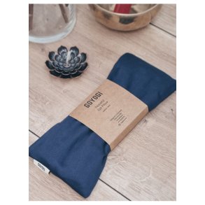 PEACEFUL satin �jenpude, Dark Blue