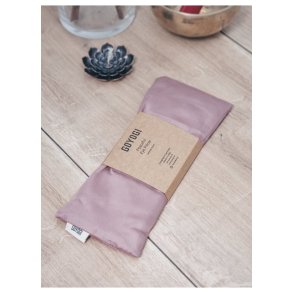 PEACEFUL satin �jenpude, Rose fra GOYOGI