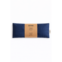 GOYOGI Peaceful satin �jenpude, Dark Blue